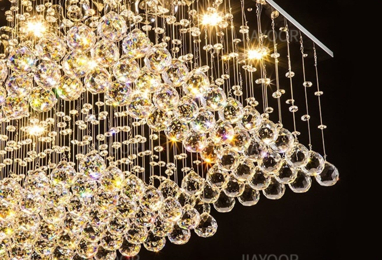 Chrome Cloud Crystal Chandelier - view 18