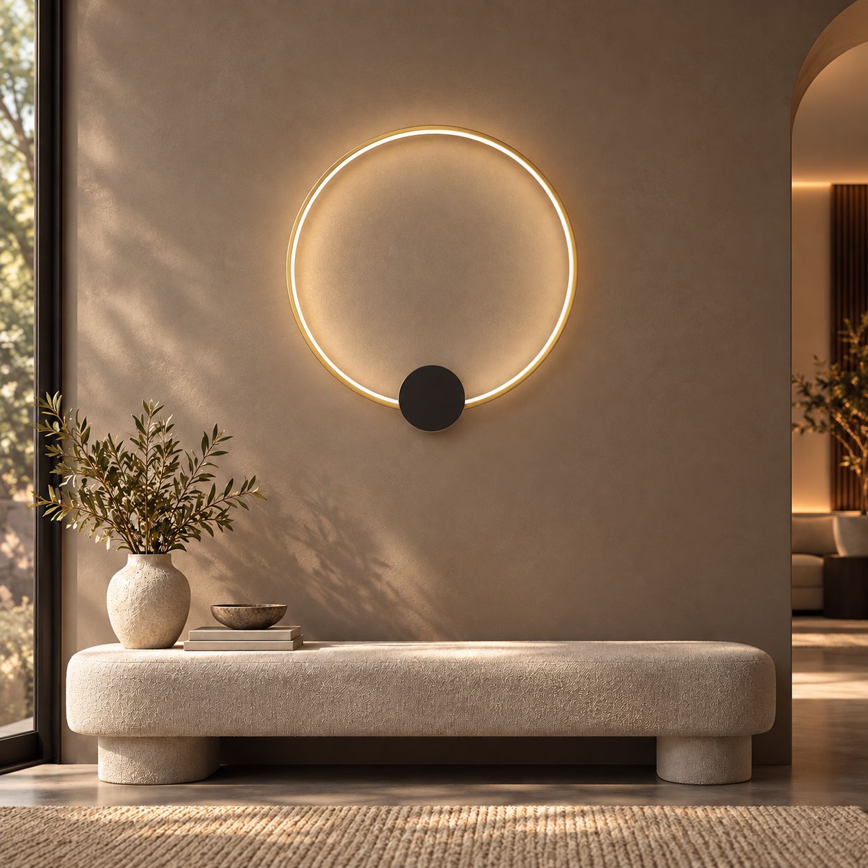 Circular LED Ring Wall Light - view 6