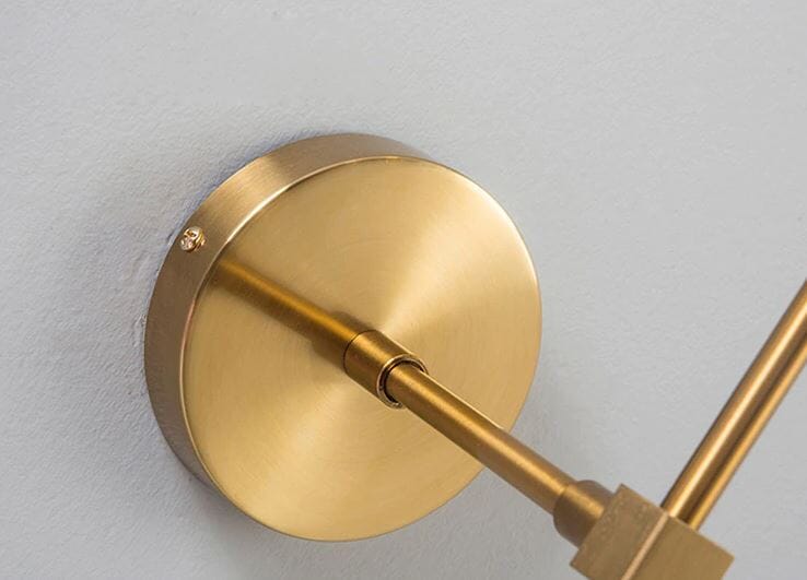 Colored Glass Wall Sconce