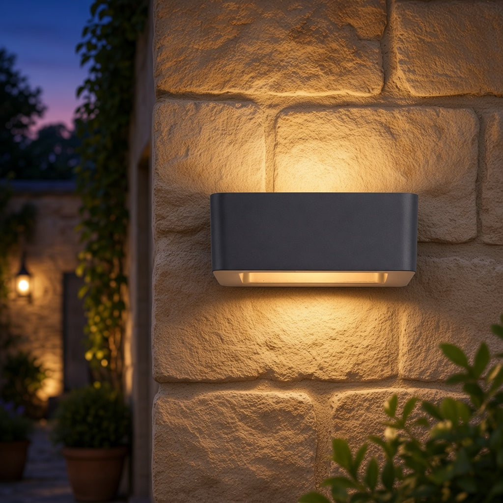 Compact Arched LED Wall Light