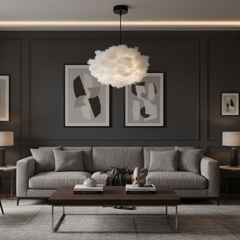 Cotton Cloud Pendant Light - view 12