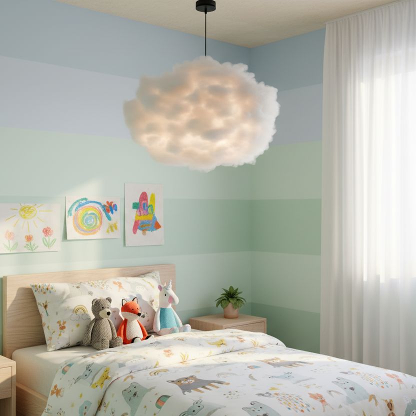 Cotton Cloud Pendant Light - view 3