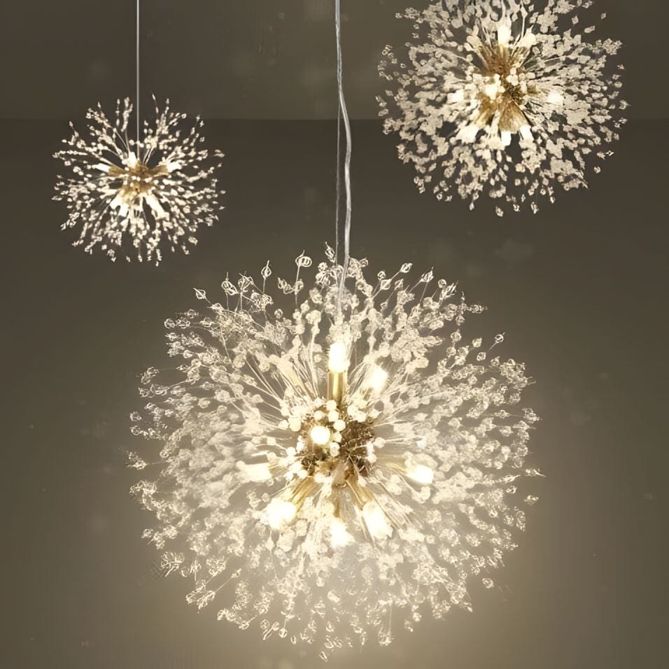 Crystal Dandelion Chandelier - view 10
