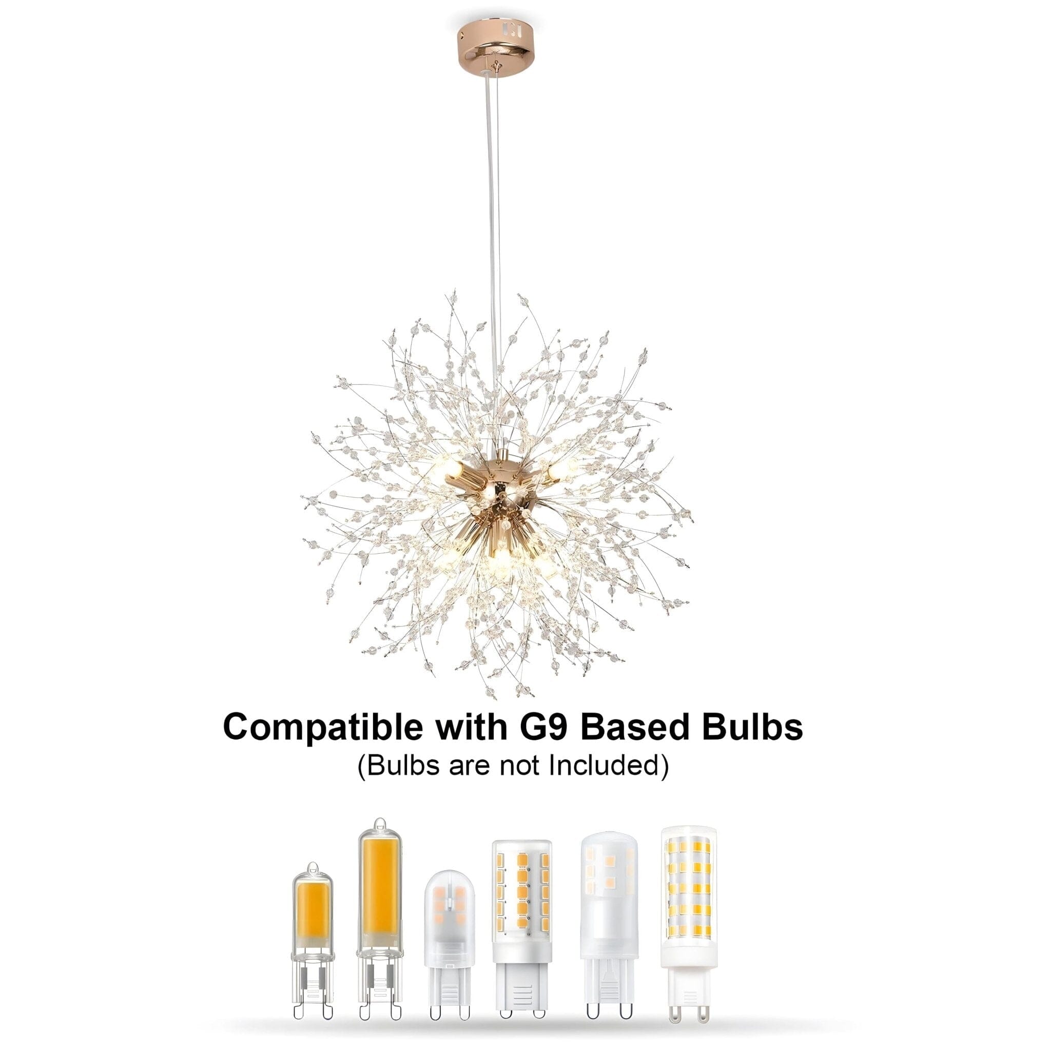Crystal Dandelion Chandelier - view 14
