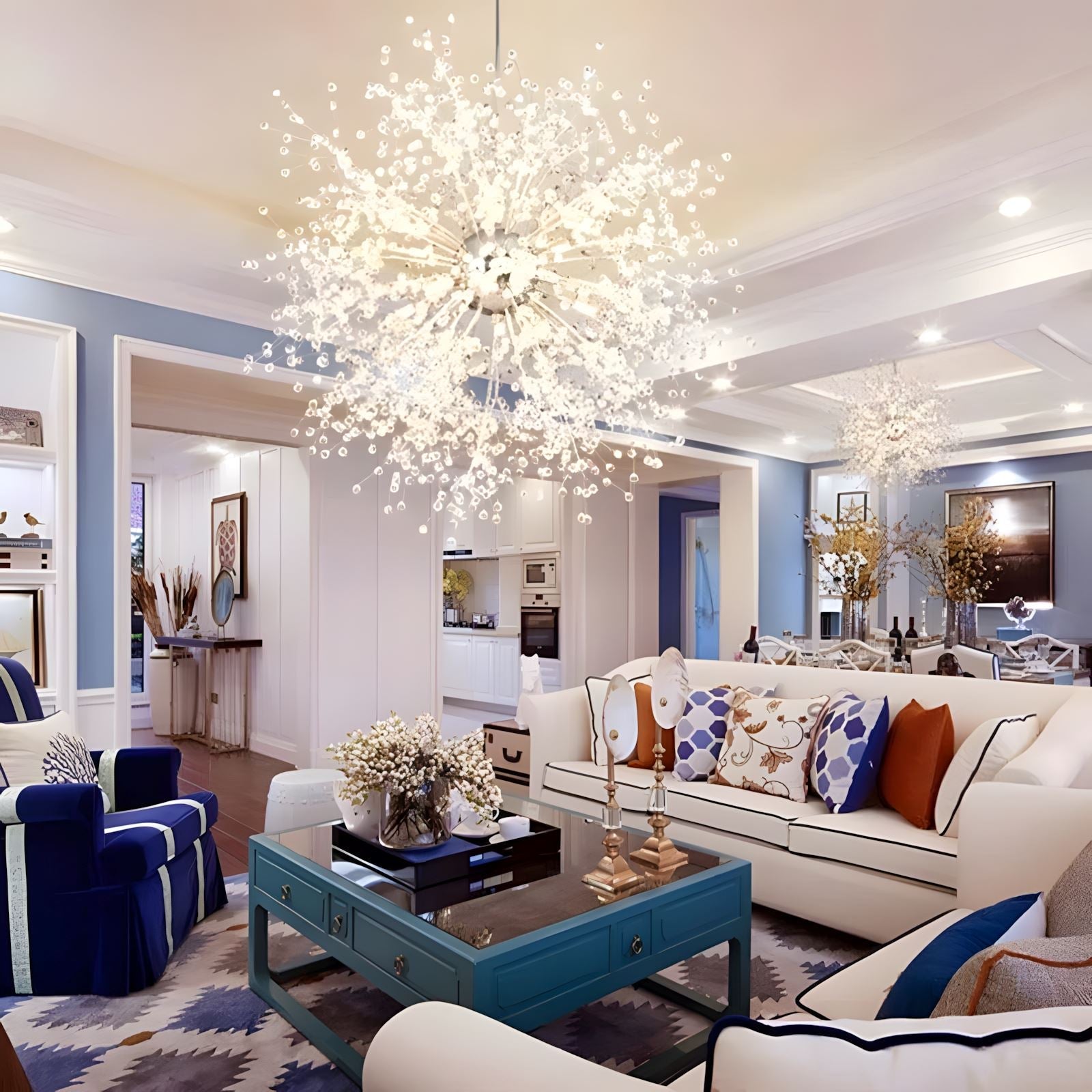 Crystal Dandelion Chandelier - view 7