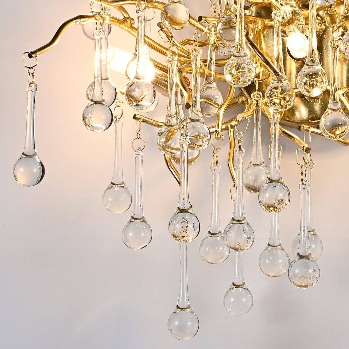 Crystal Drop Branch Wall Light - view 9