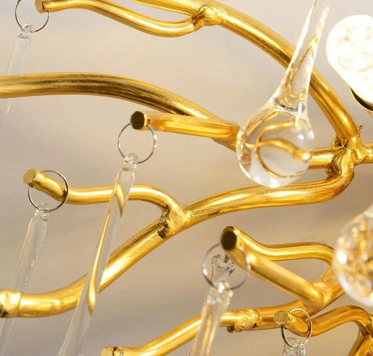 Crystal Drop Branch Wall Light - view 13