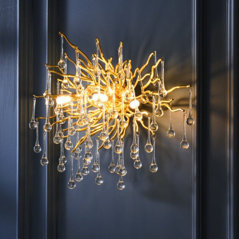 Crystal Drop Branch Wall Light - view 4