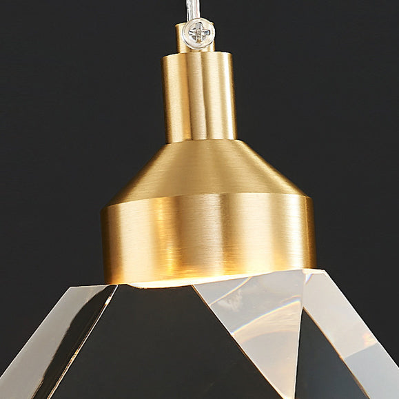 Crystal Pendant Wall Light - Single Crystal - view 22