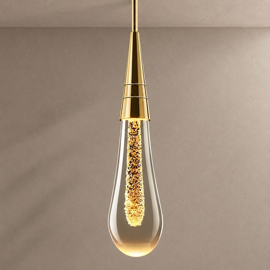 Crystal Raindrop Cascade Chandelier
