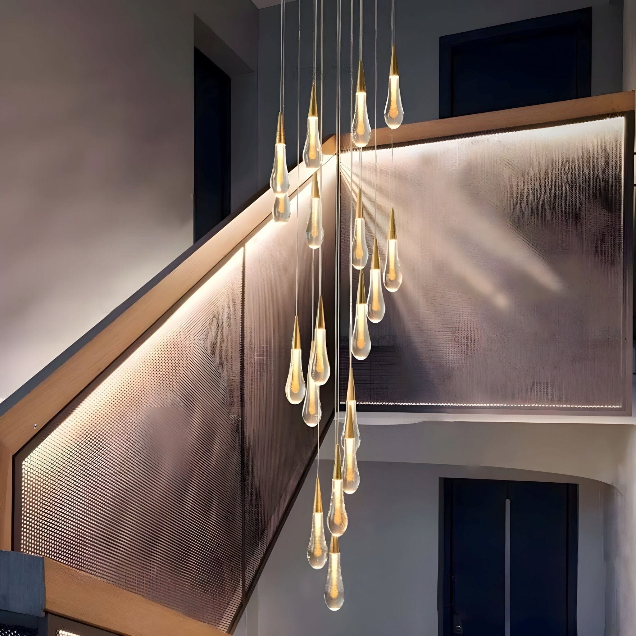 Crystal Raindrop Cascade Chandelier - view 22