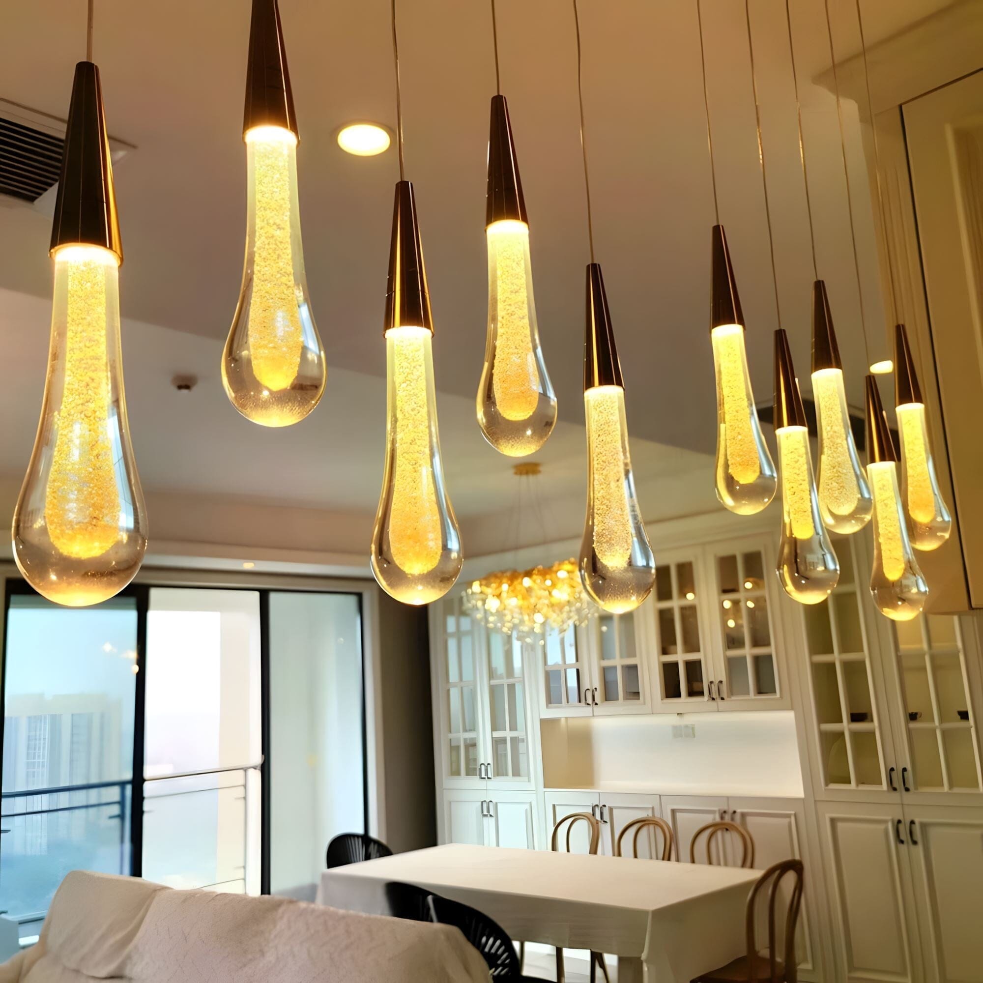 Crystal Raindrop Cascade Chandelier - view 23