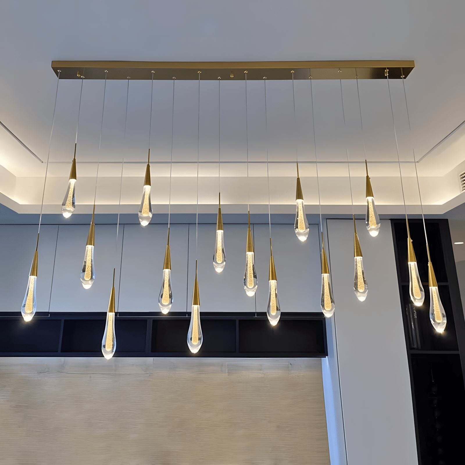 Crystal Raindrop Cascade Chandelier - view 5