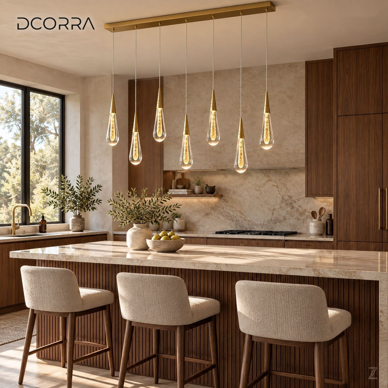 Crystal Raindrop Cascade Chandelier - view 8