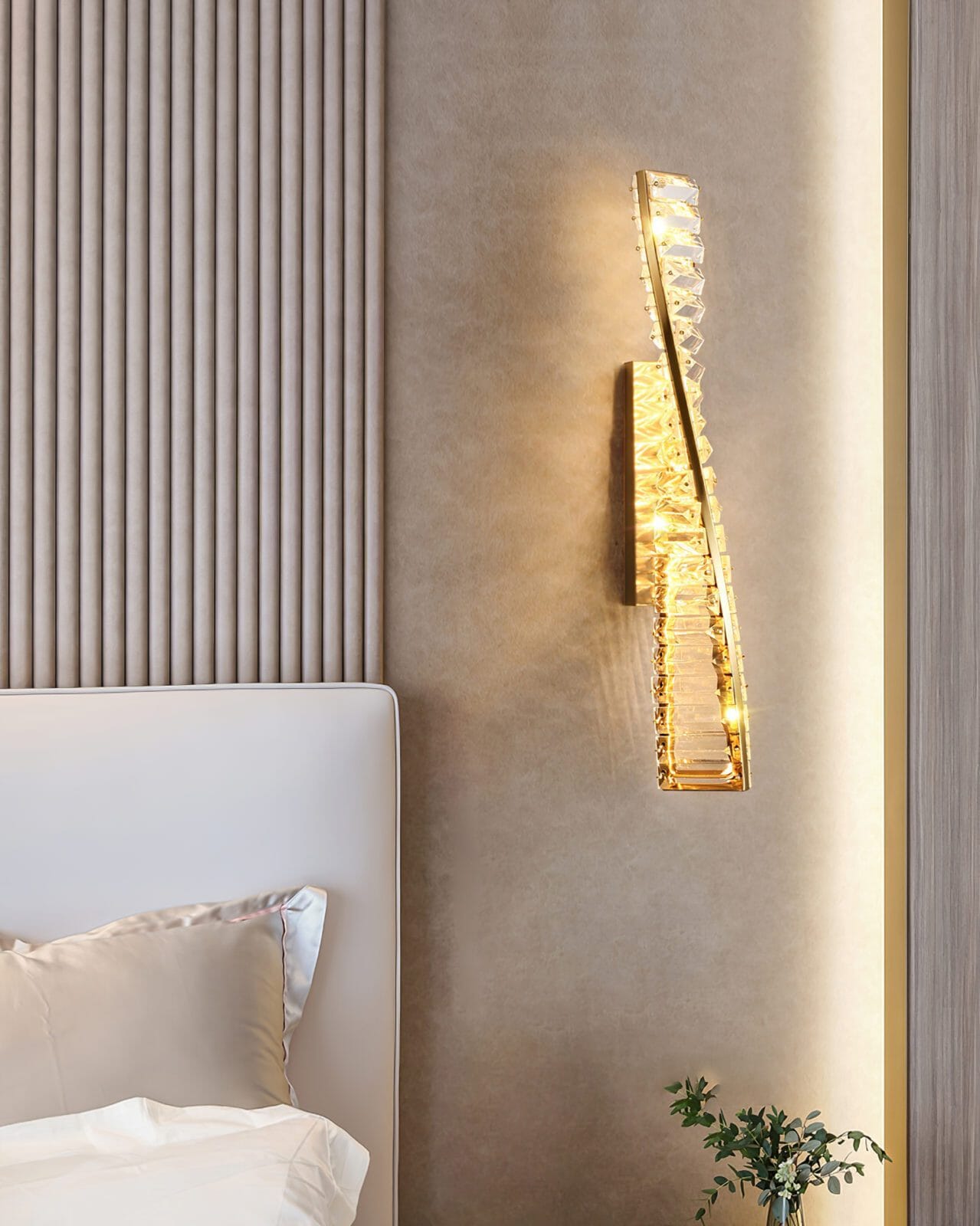 Crystal Spiral Wall Lamp - view 9