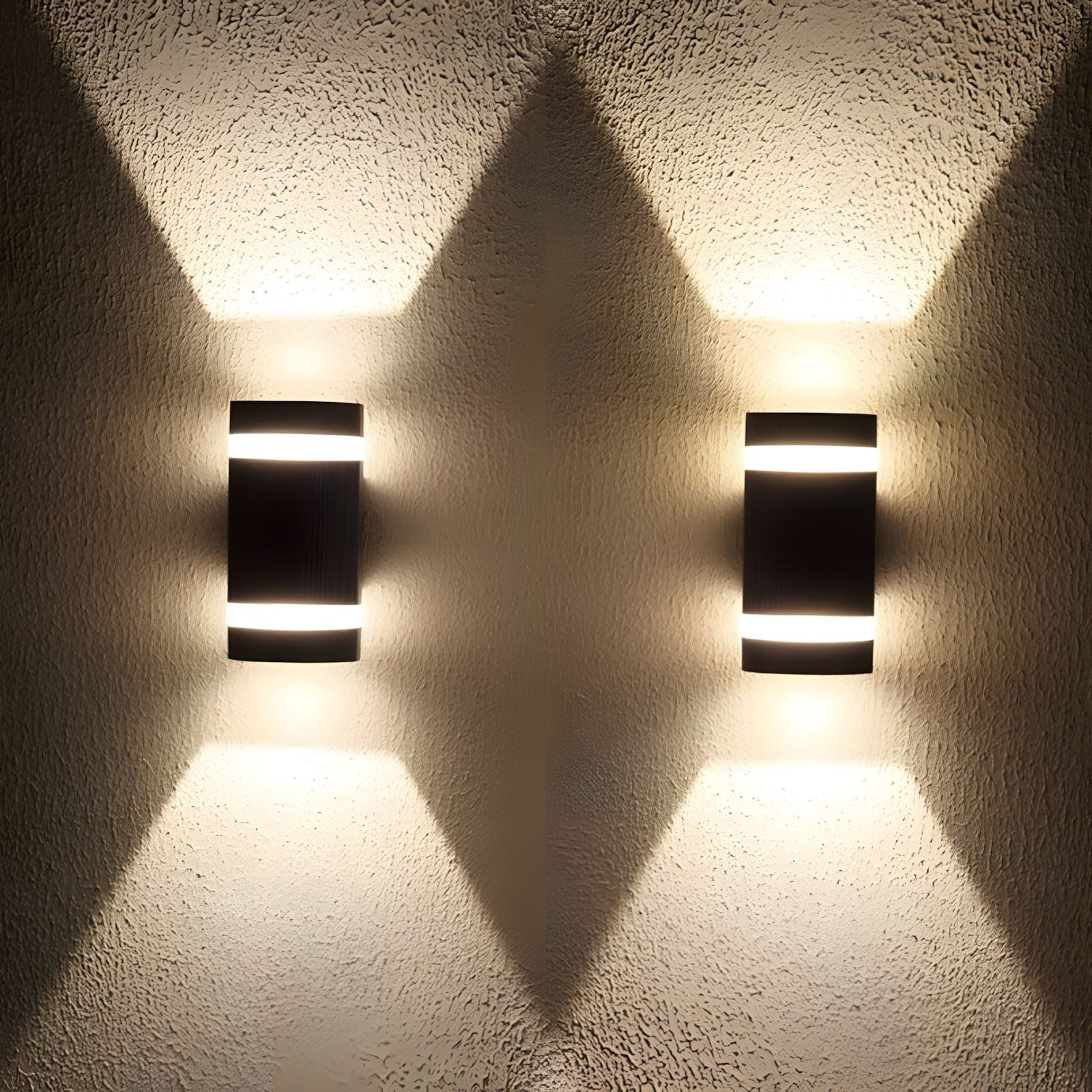 Curved Up & Down LED Wall Sconce - view 3