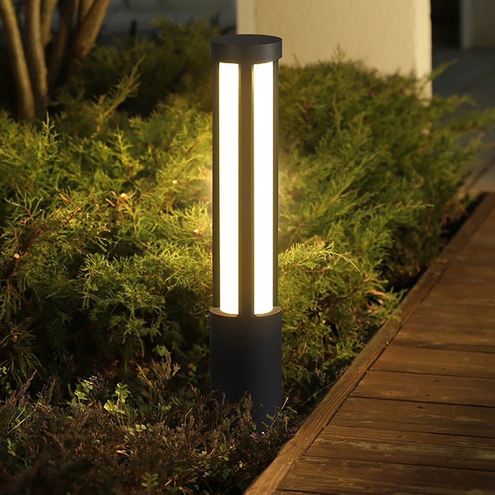 Cylindrical LED Bollard & Pole Light - 59''