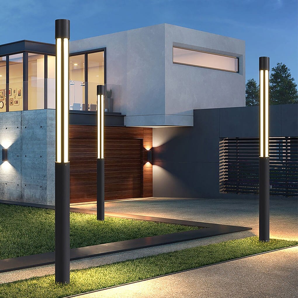 Cylindrical LED Bollard & Pole Light - 138'' / 1 Pc