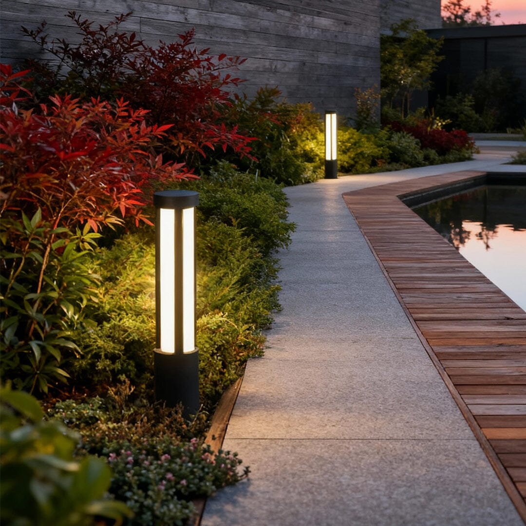 Cylindrical LED Bollard & Pole Light - view 9