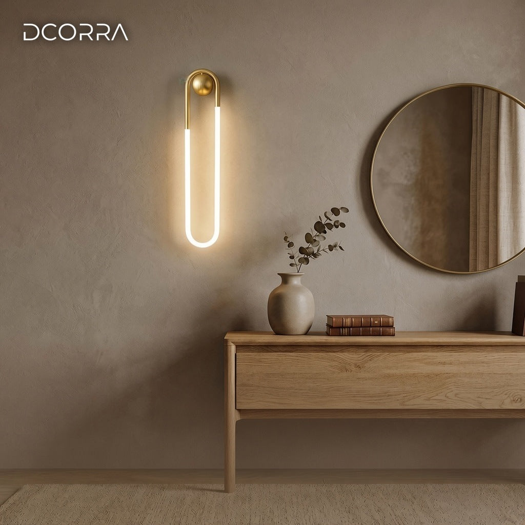 Oval Loop LED Wall Light - view 4