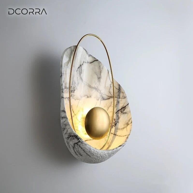 Shell Shaped Wall Lamp