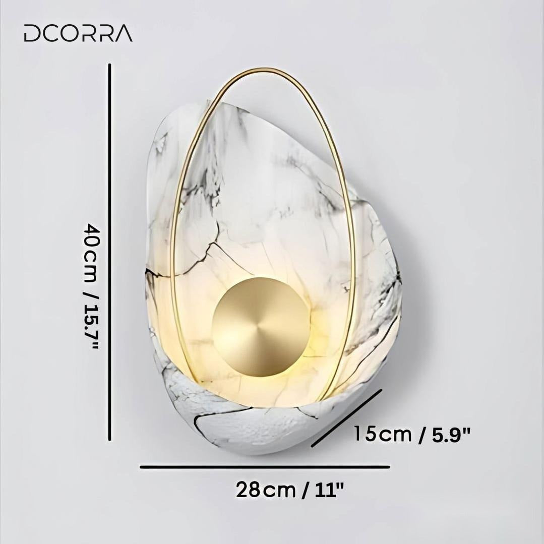 Shell Shaped Wall Lamp - view 13