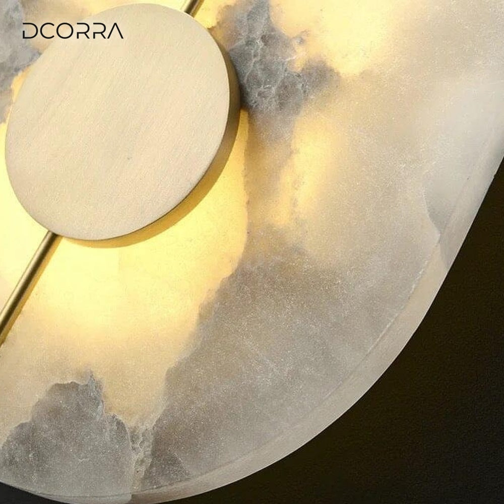 Marble Disc Wall Sconce - view 3