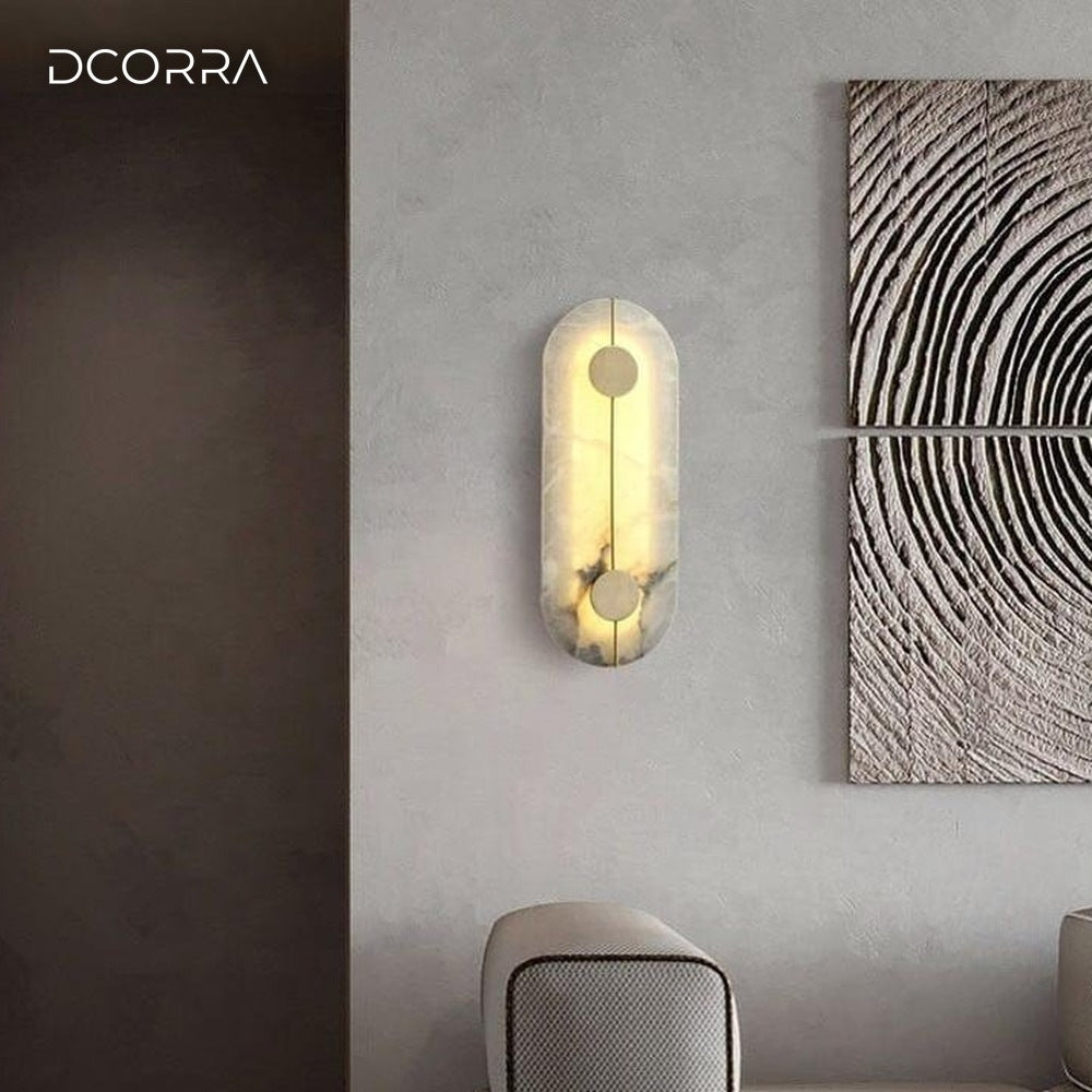 Marble Disc Wall Sconce - view 7