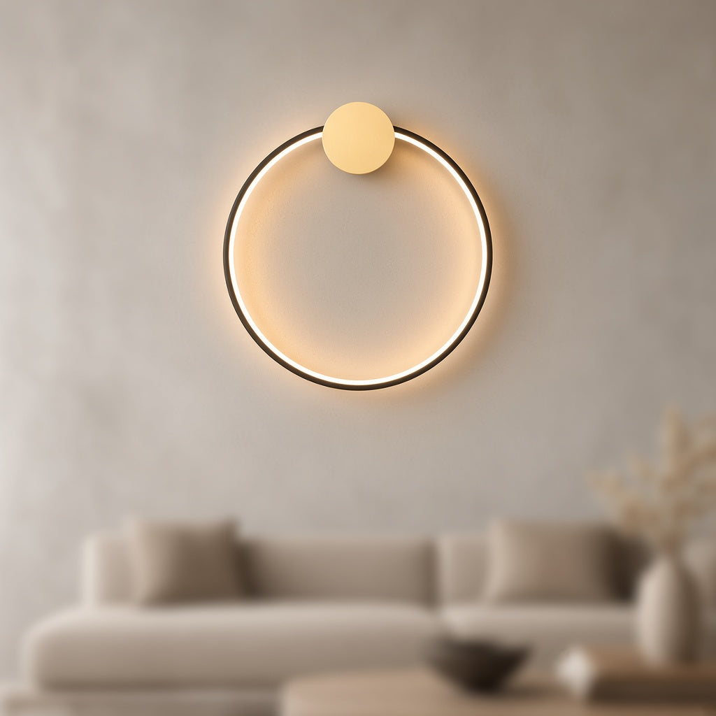 Circular LED Ring Wall Light