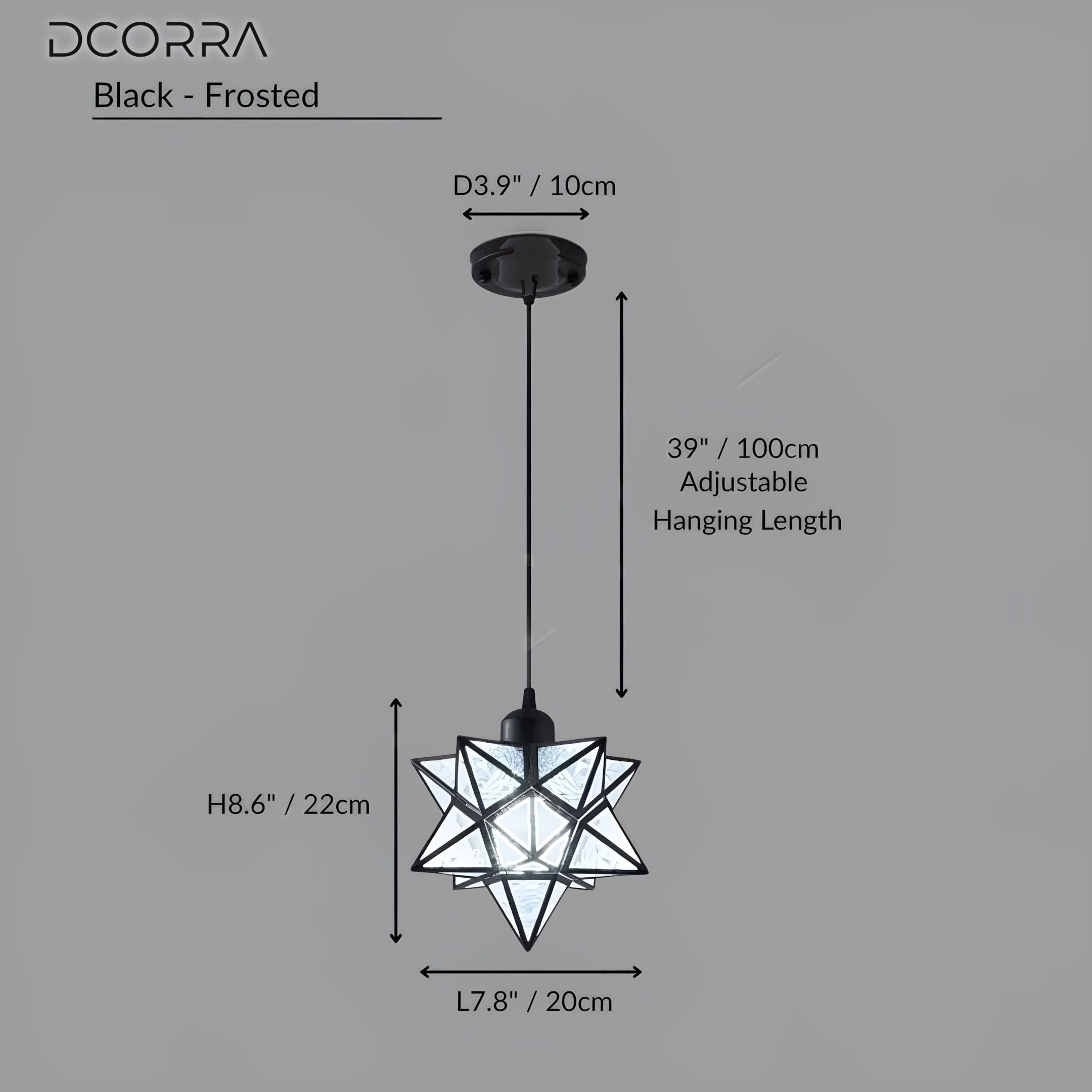 Modern Moravian Star Pendant Light - view 7