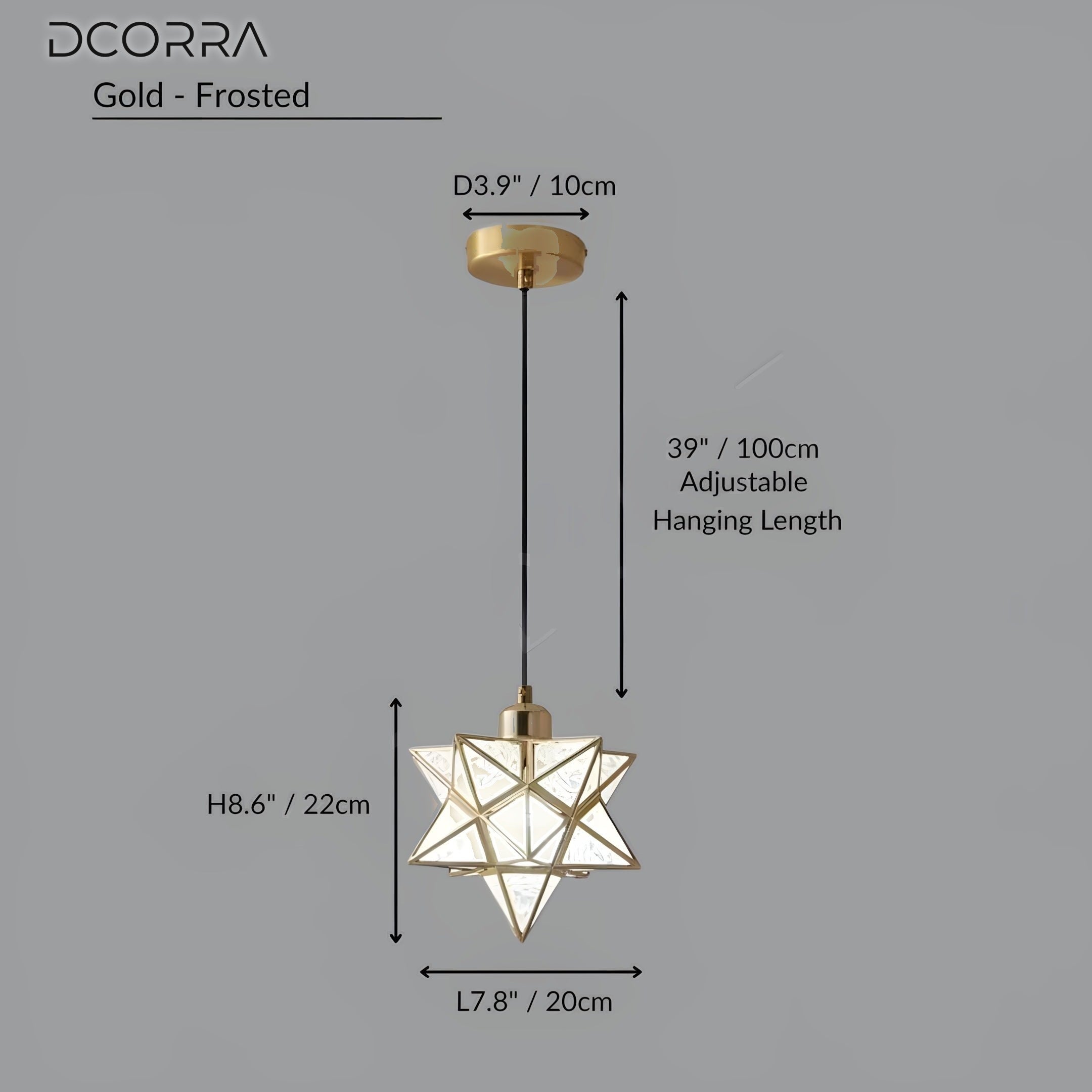 Modern Moravian Star Pendant Light - view 9