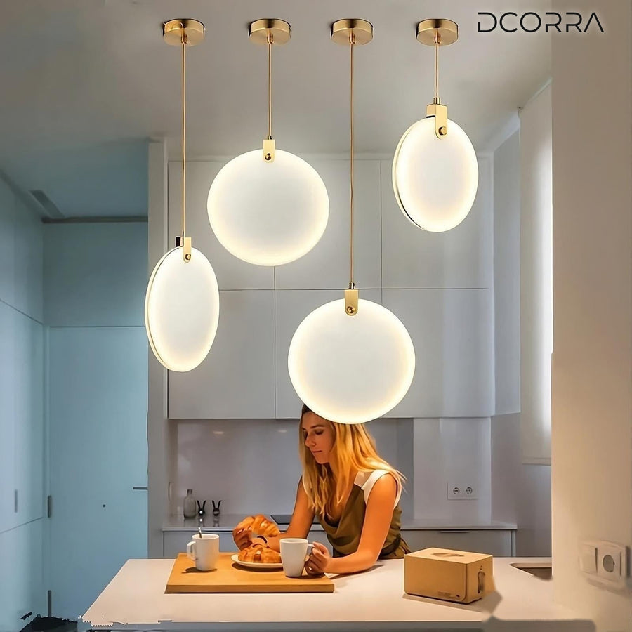 Natural Marble Kitchen Island Pendant Light