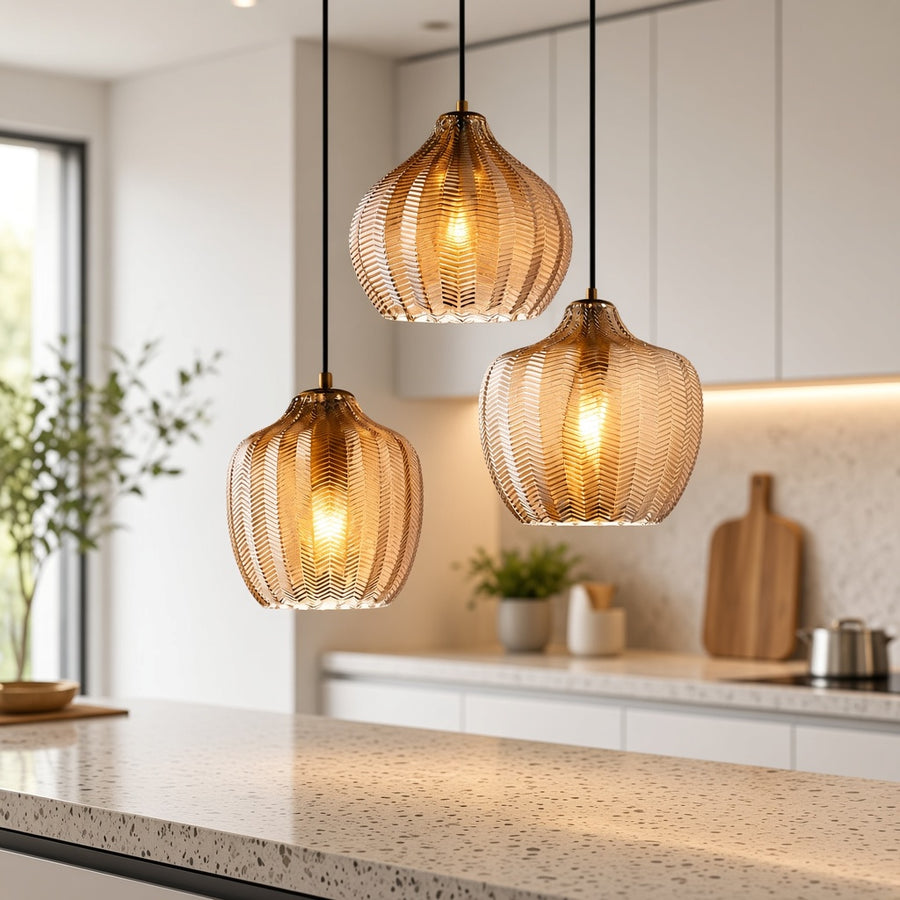 Modern Glass Pendant Light - 4 Styles