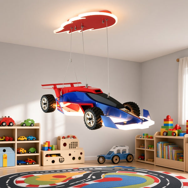 Racing Car LED Light for Kids Room