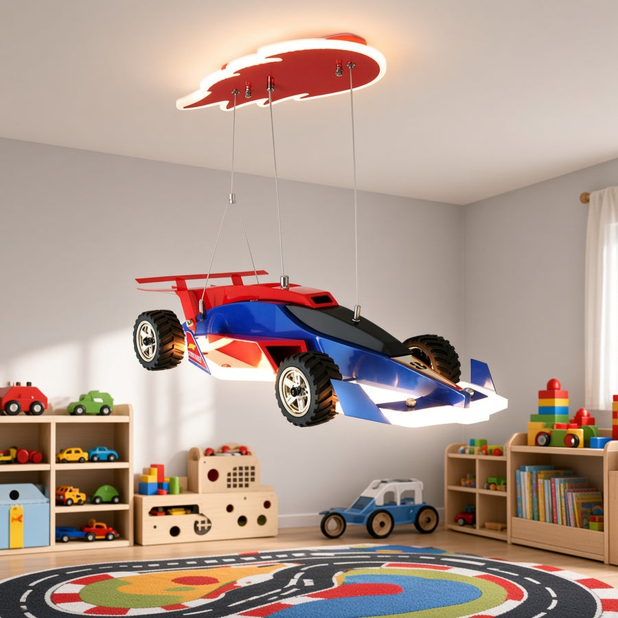 Racing Car LED Light for Kids Room