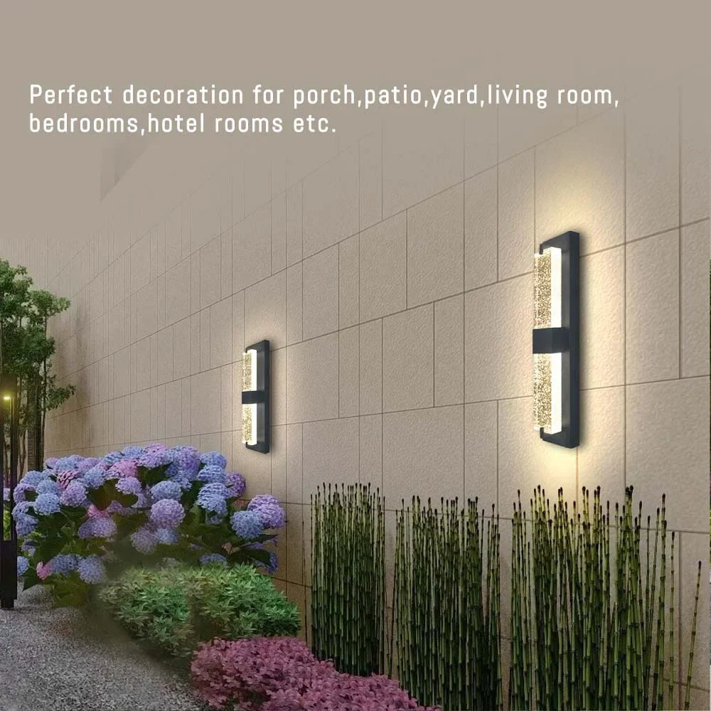 Double Bubble Glass LED Wall Light - view 7