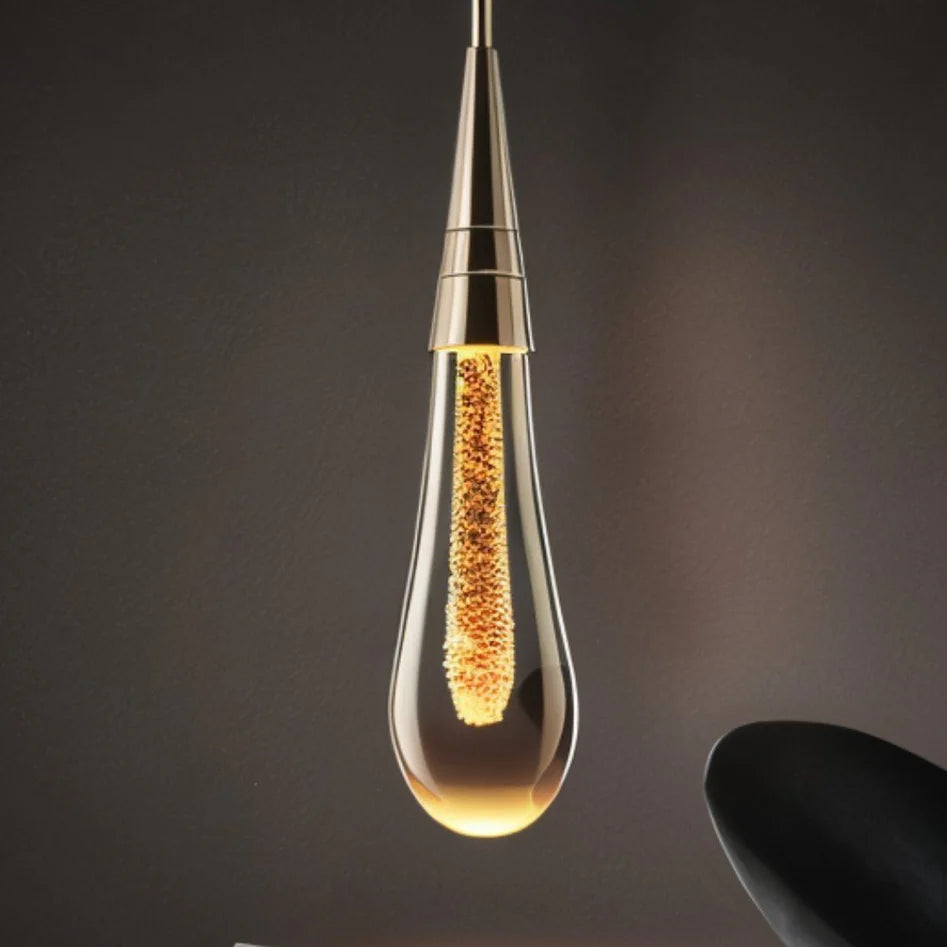 Golden Glow Pendant Light