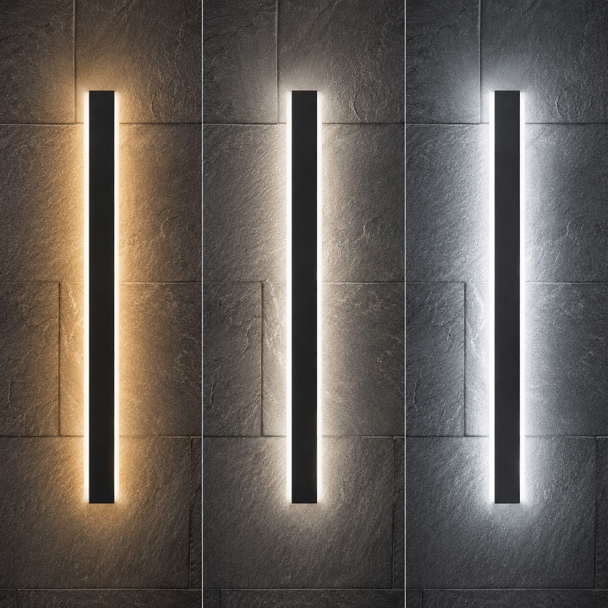 Dusk-to-Dawn Linear LED Wall Light - view 3
