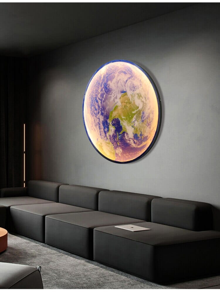 Earth Globe LED Wall Light with Remote - view 10