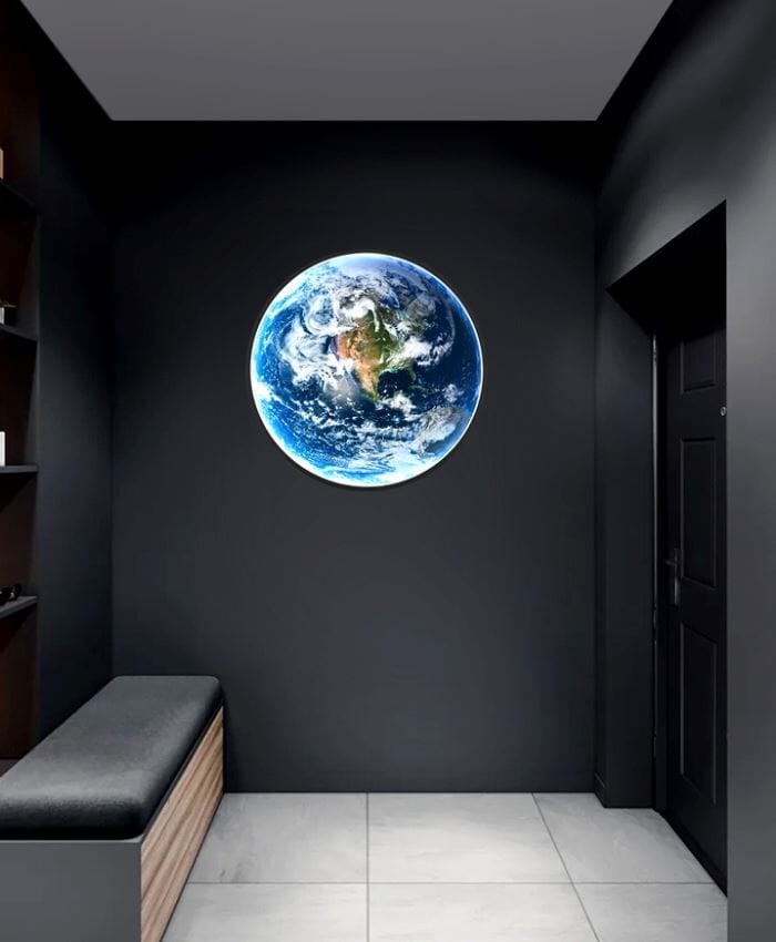 Earth Globe LED Wall Light with Remote - view 7