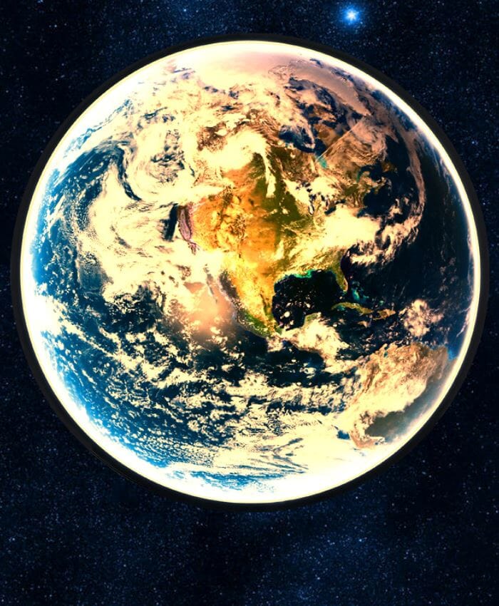 Earth Globe LED Wall Light with Remote - view 8