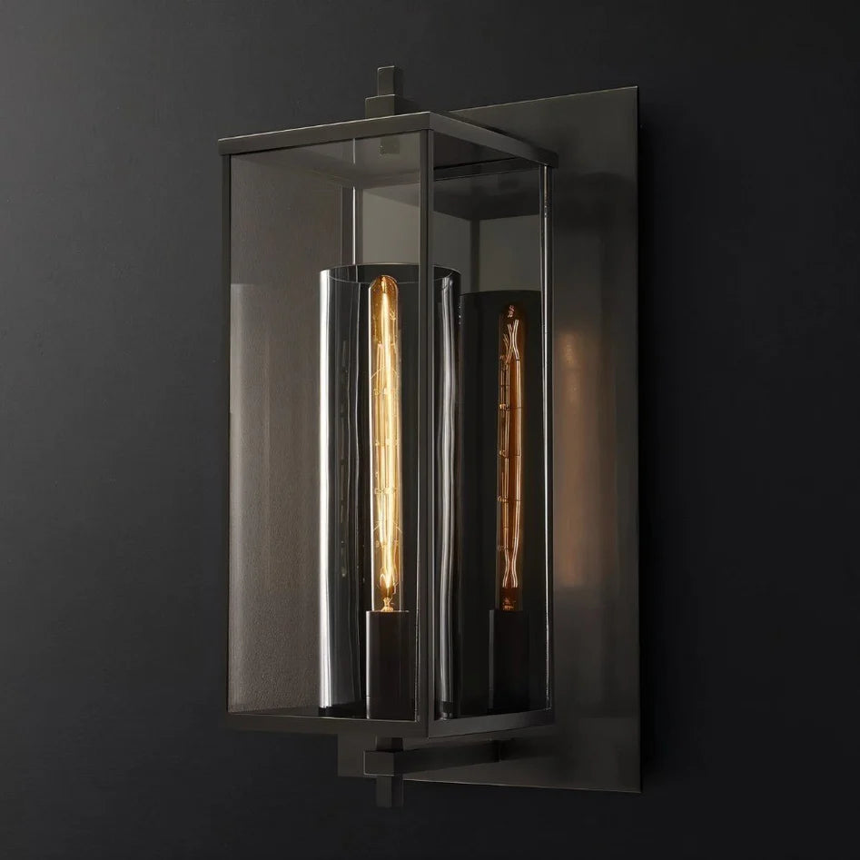 Premium Brass & Crystal Wall Fixture