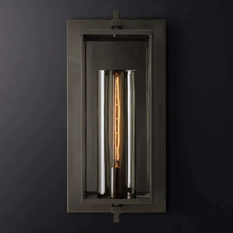 Premium Brass & Crystal Wall Fixture