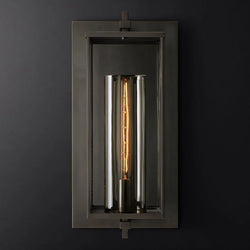 Premium Brass & Crystal Wall Fixture