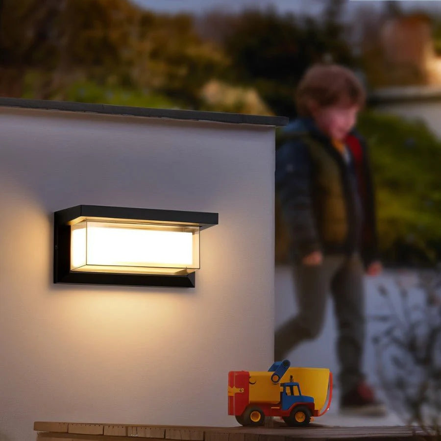 Elegant Exterior Fixture Wall Lights on an exterior wall