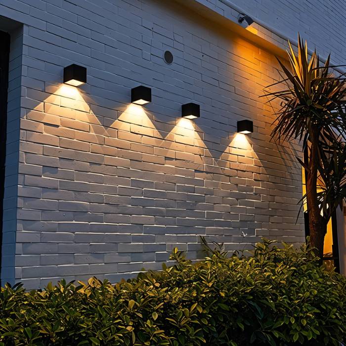 Radiant Solar Wall Lantern