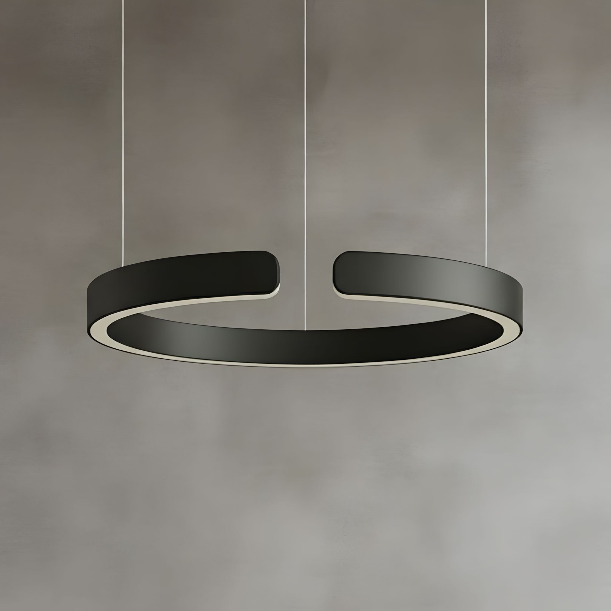 Floating LED Ring Chandelier
