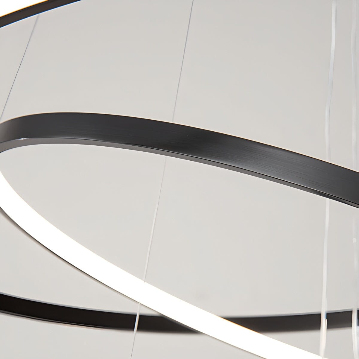 Floating LED Rings Chandelier - view 20