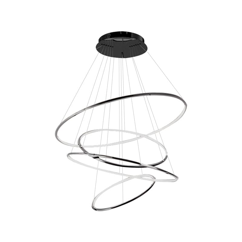 Floating LED Rings Chandelier - view 30