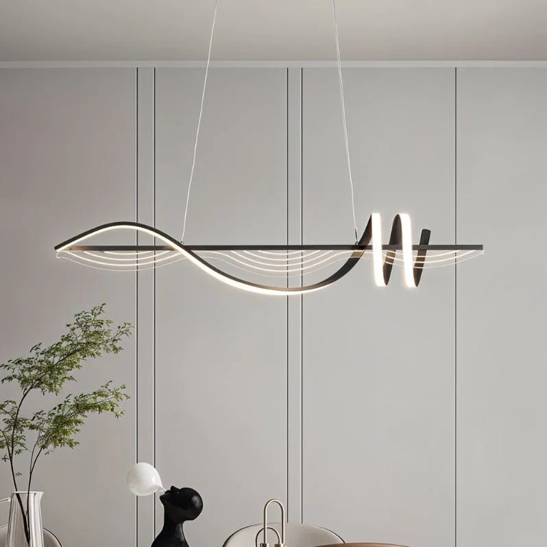 Premium Wavy Chandelier